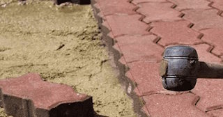 Укладка плитки на песок в Куйбышеве в октябре